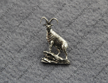 Значок брошь ГОРНЫЙ КОЗЕЛ ИБЕКС А54 (ibex pin badge brooch)