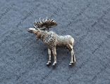 Значок брошь ЛОСЬ А47 (moose elk pin badge brooch)